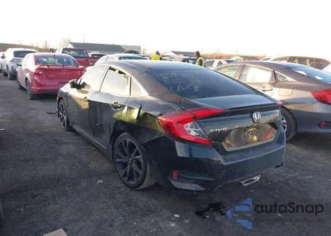 2020 Honda Civic Sport from USA, damaged, VIN 2HGFC2F87LH602292